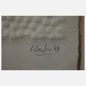 Prof. Günther Uecker, "Wind"