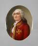 Kleine Bildplatte Portrait "Louis XVI."