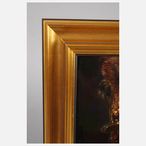 Heinrich & Co. Bildplatte "Mann mit dem Goldhelm"