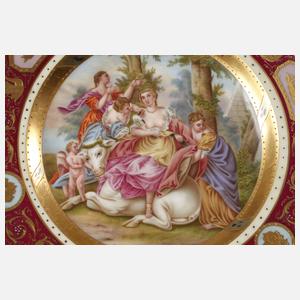 Prunkteller "Raub der Europa"