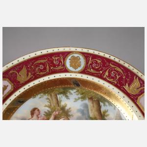 Prunkteller "Raub der Europa"