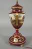 Große Prunkvase als Lampenfuß