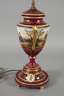 Große Prunkvase als Lampenfuß