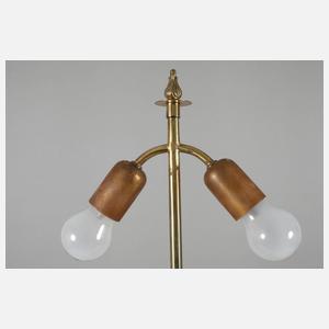 Große Prunkvase als Lampenfuß