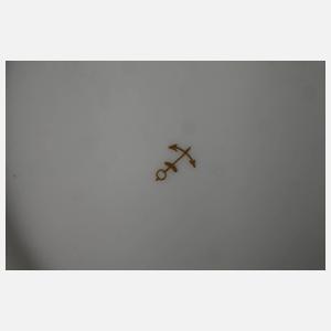 Zierteller mit Vogeldekor