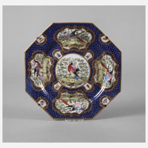 Zierteller mit Vogeldekor