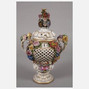 Frankreich Potpourri-Deckelvase