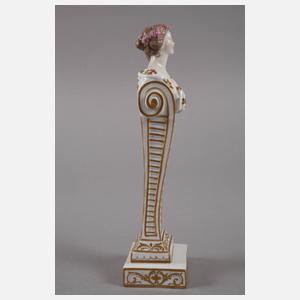 Frankreich Herme mit Frauenkopf