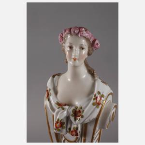 Frankreich Herme mit Frauenkopf