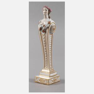 Frankreich Herme mit Frauenkopf