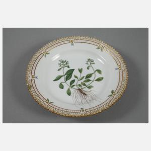 Kopenhagen Dessertteller "Flora Danica"