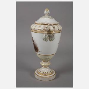 KPM Berlin Prunkvase mit Weichmalerei