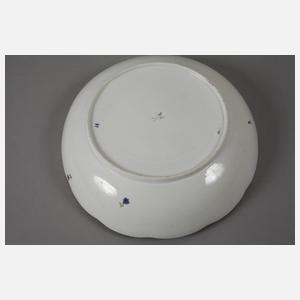 Meissen frühe Schale mit Blumenmalerei