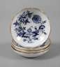 Meissen vier Schälchen "Zwiebelmuster"