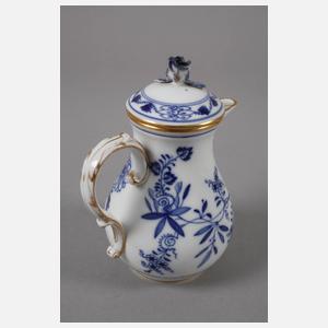 Meissen Mokkakanne "Zwiebelmuster"