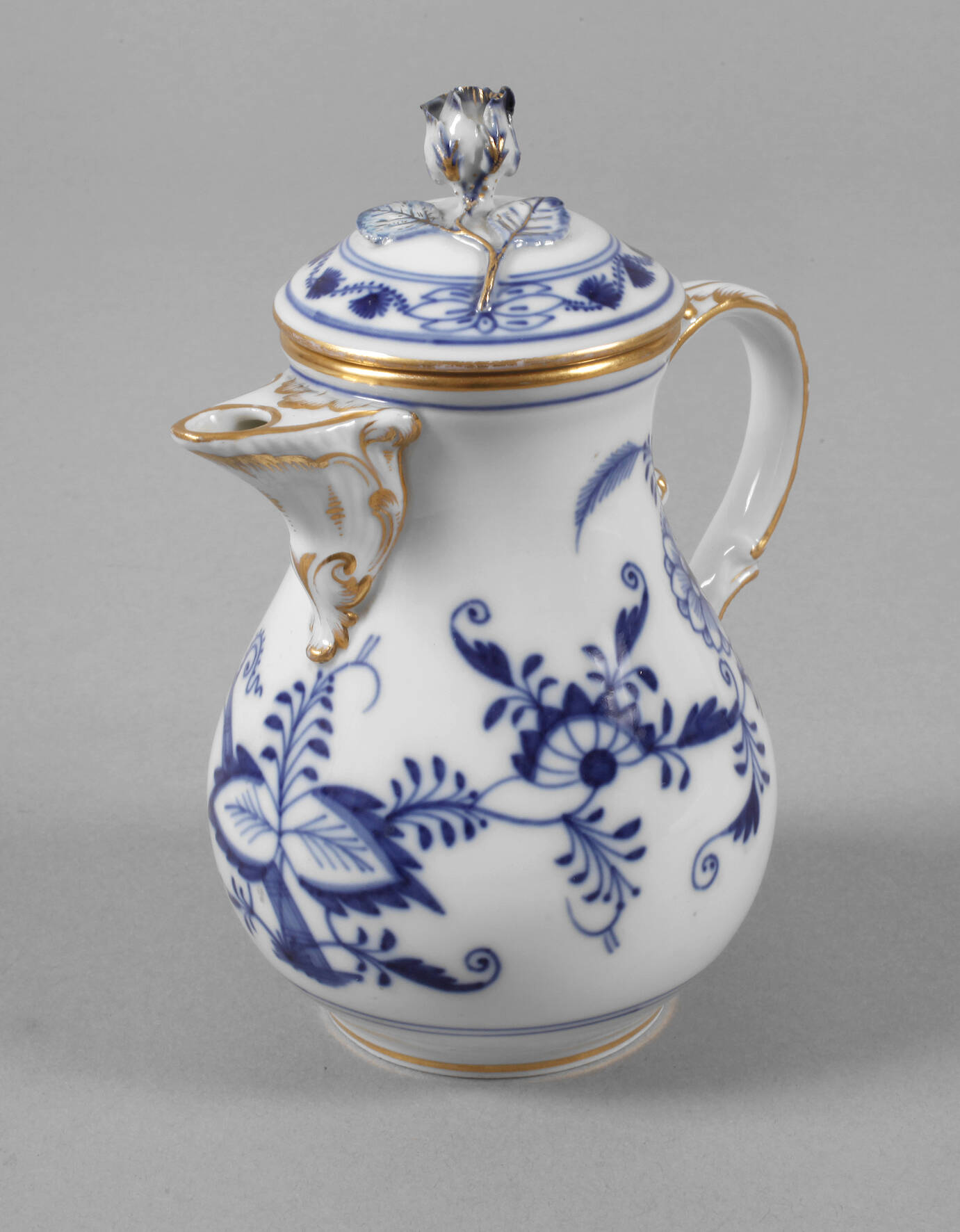 Meissen Mokkakanne "Zwiebelmuster"