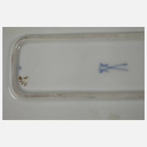 Meissen Königskuchenplatte "B-Form"