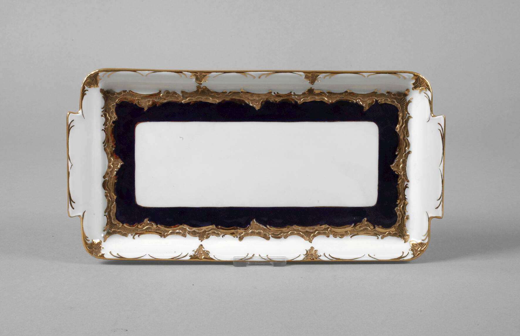 Meissen Königskuchenplatte "B-Form"