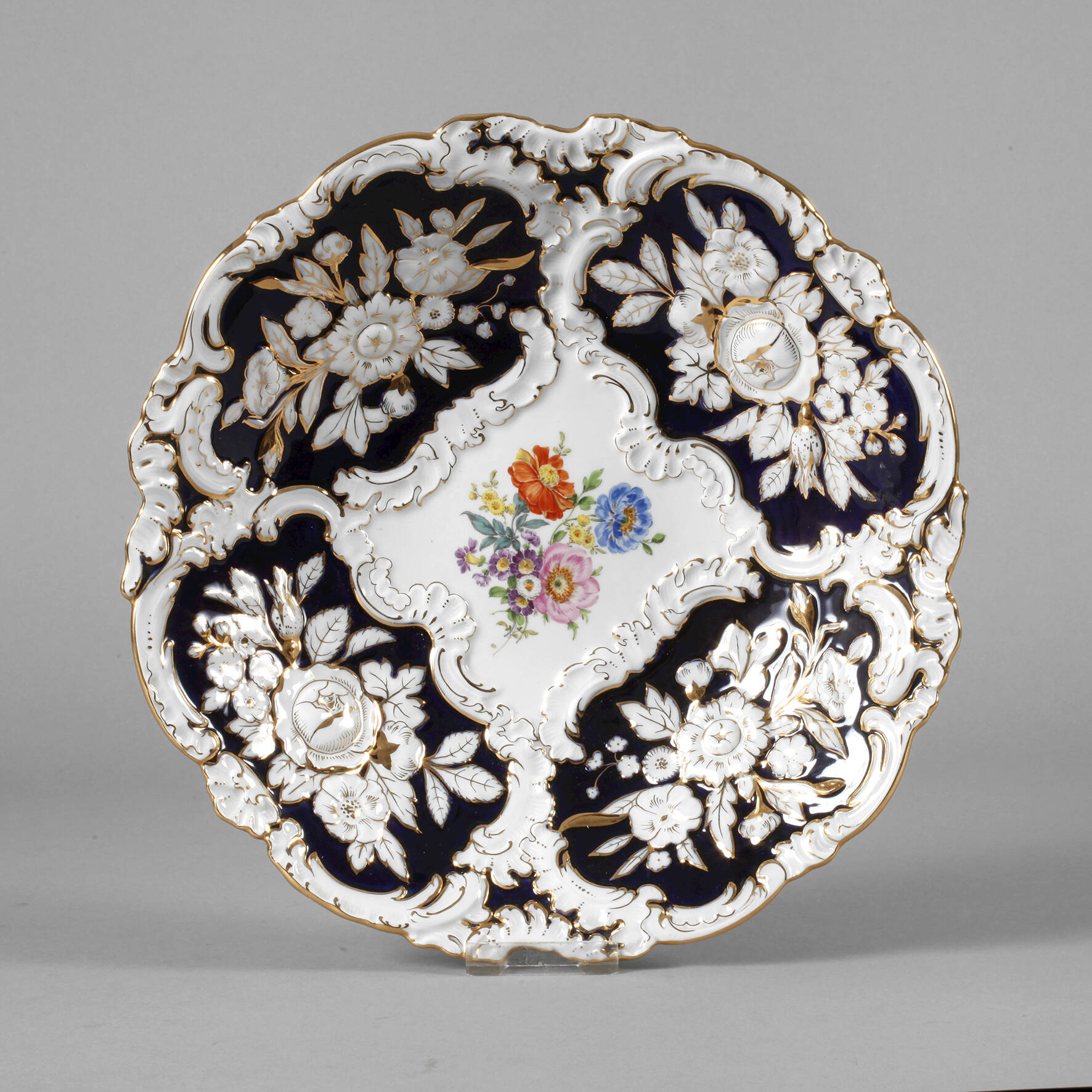 Meissen Prunkschale "Blumenbukett"