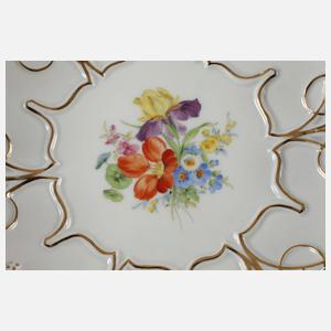 Meissen Prunkschale "Blumenbukett"