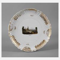 Meissen großer Ansichtenteller "Dresden"111