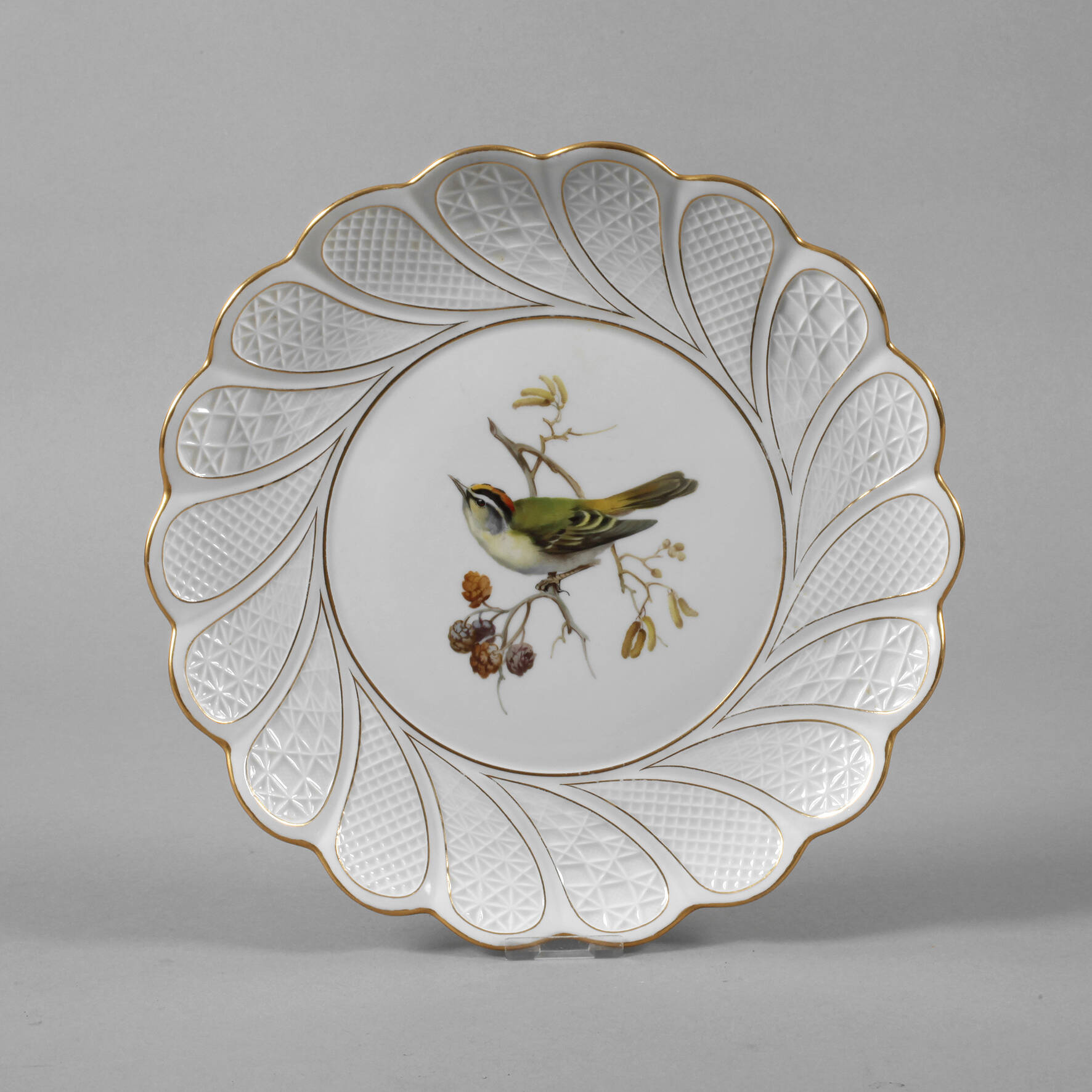 Meissen Zierteller "Vogelmalerei"