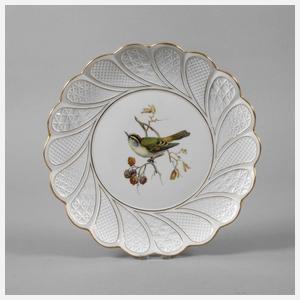 Meissen Zierteller "Vogelmalerei"