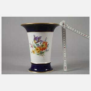 Meissen Trompetenvase "Blumenbukett"