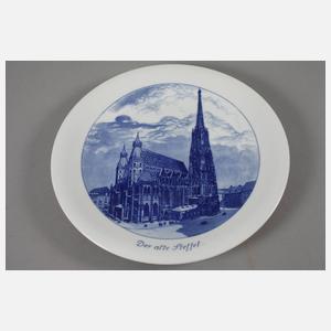 Meissen Wandteller "Der alte Steffel"