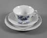 Meissen Teegedeck "Blaue Blume"