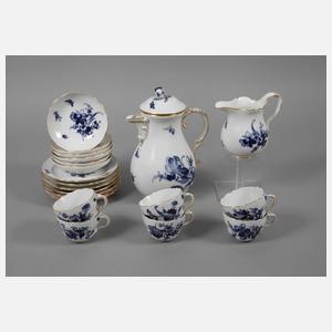 Meissen Kaffeeservice "Blaue Blume"