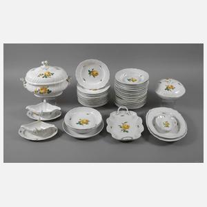 Meissen Speiseservice "Gelbe Rose"