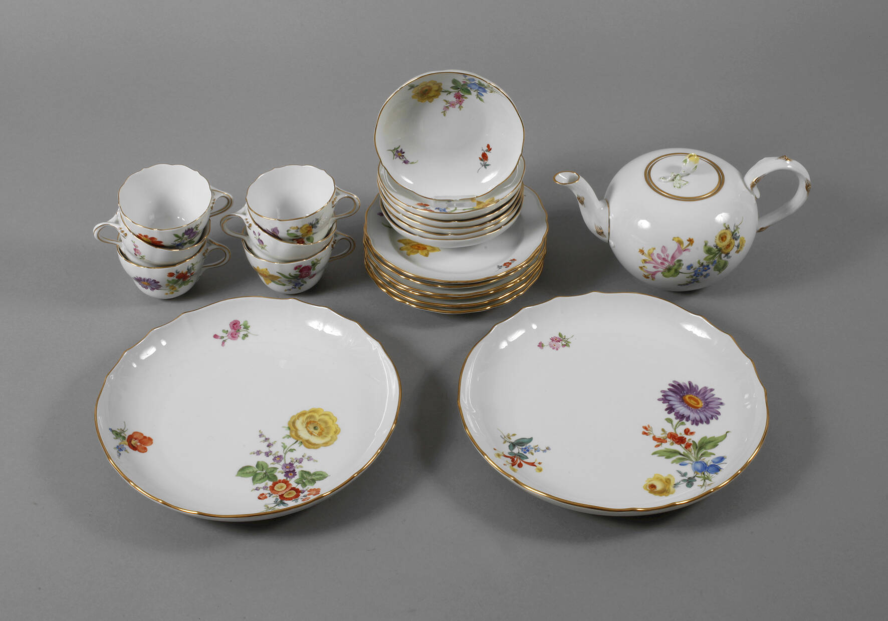 Meissen Teeservice "Blume 3"