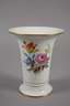Meissen zwei Trompetenvasen "Blumenbukett"