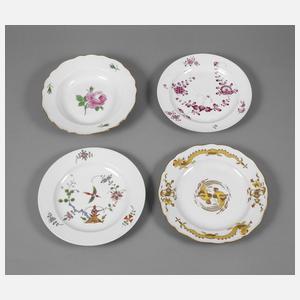 Meissen Konvolut Teller