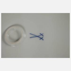 Meissen Tortenplatte "Roter Mingdrache"