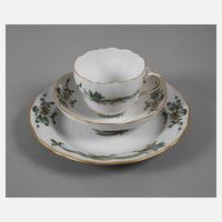 Meissen Kaffeegedeck "Reicher Drache, goldschattiert"111