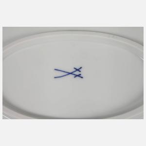 Meissen Platte "Indische Malerei, purpur"