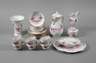 Meissen Kaffeeservice "Indische Malerei, purpur"
