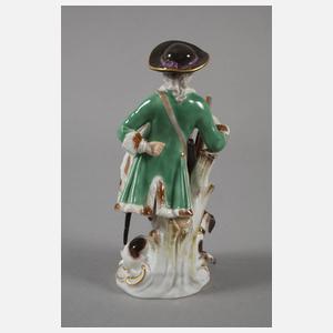 Meissen "Jäger mit Hund"