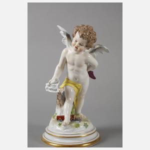 Meissen "Amor mit Pantoffel und Heiratskontrakt"