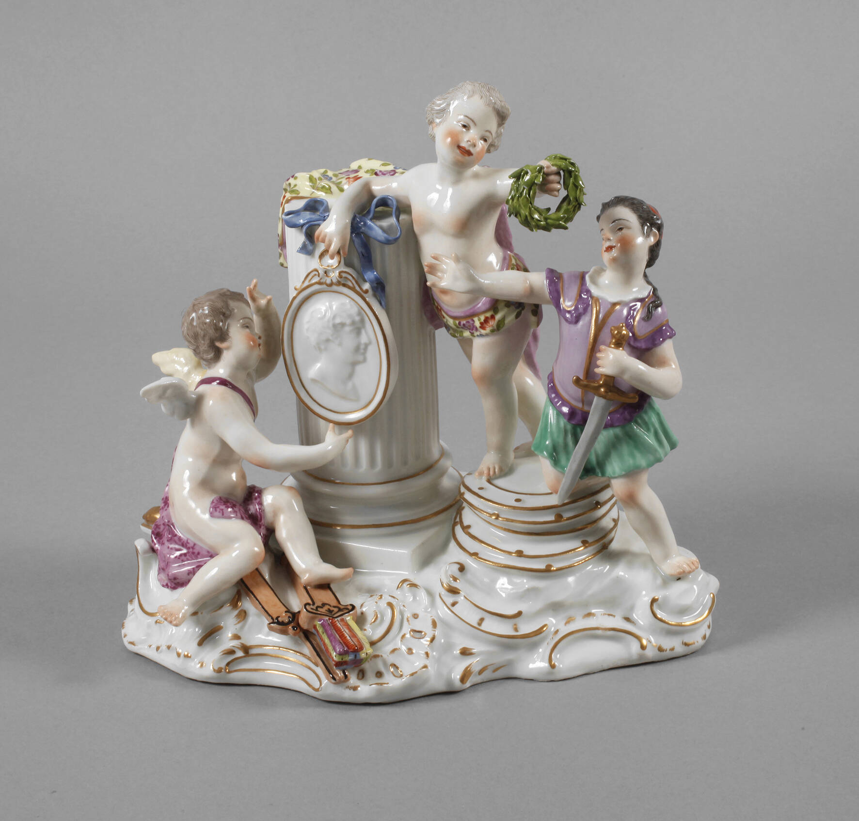 Meissen "Allegorie - Der Ruhm"
