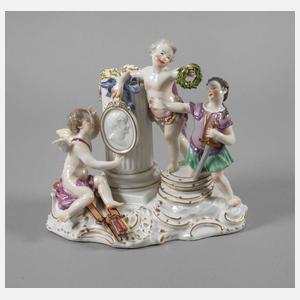 Meissen "Allegorie - Der Ruhm"
