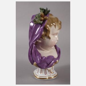 Meissen Kinderbüste "Der Winter"