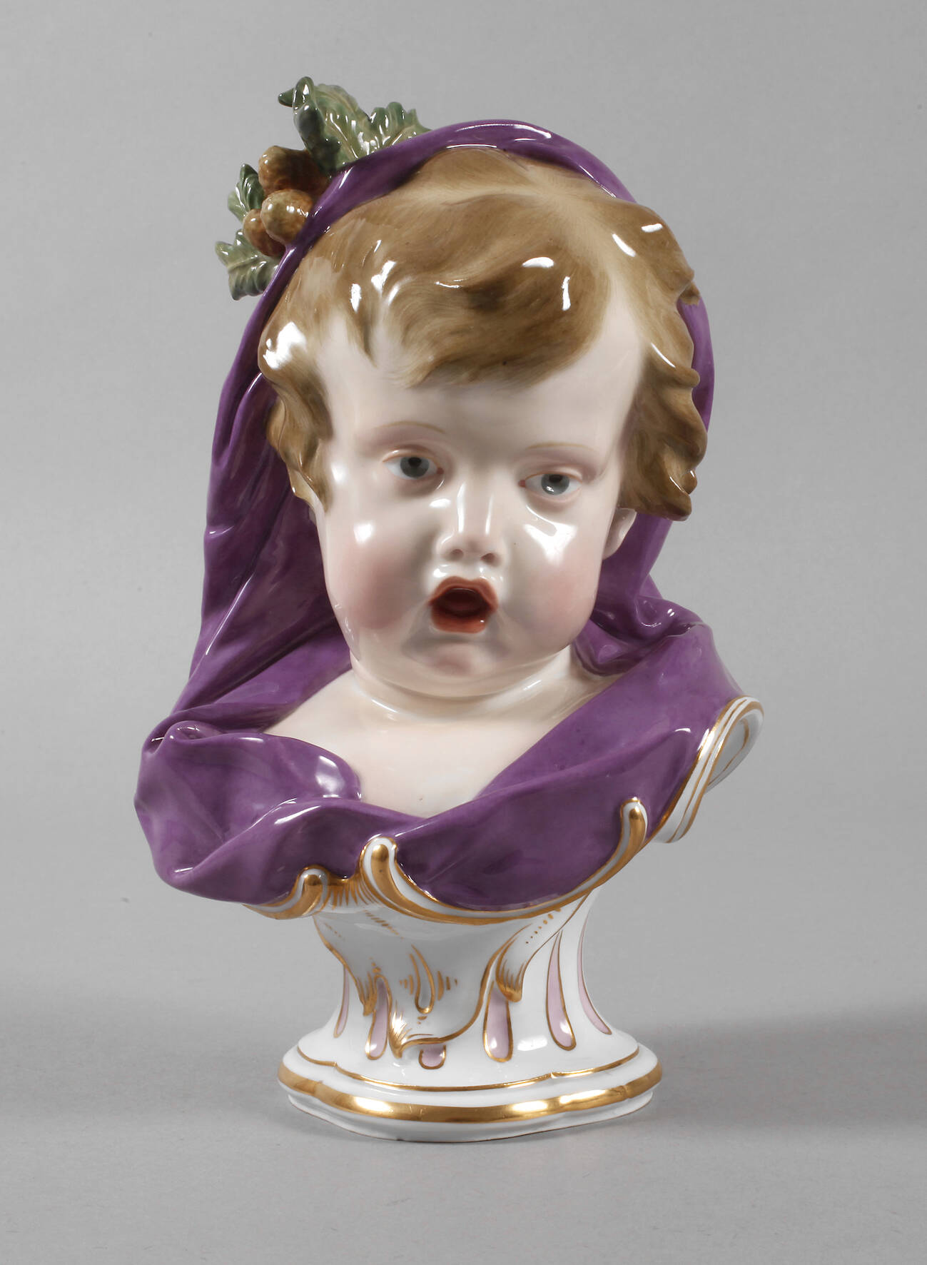 Meissen Kinderbüste "Der Winter"