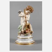 Meissen "Putto, zwei Herzen zusammenleimend"111