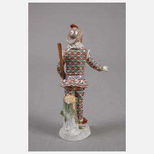 Meissen "Arlecchino" aus der "Commedia dell'Arte"