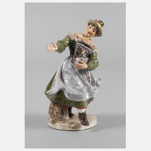 Meissen "Oberbayrische Schuhplattlerin"