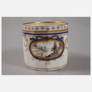 Nymphenburg Mokkatasse "Perl"