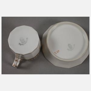 Nymphenburg Mokkatasse "Perl"